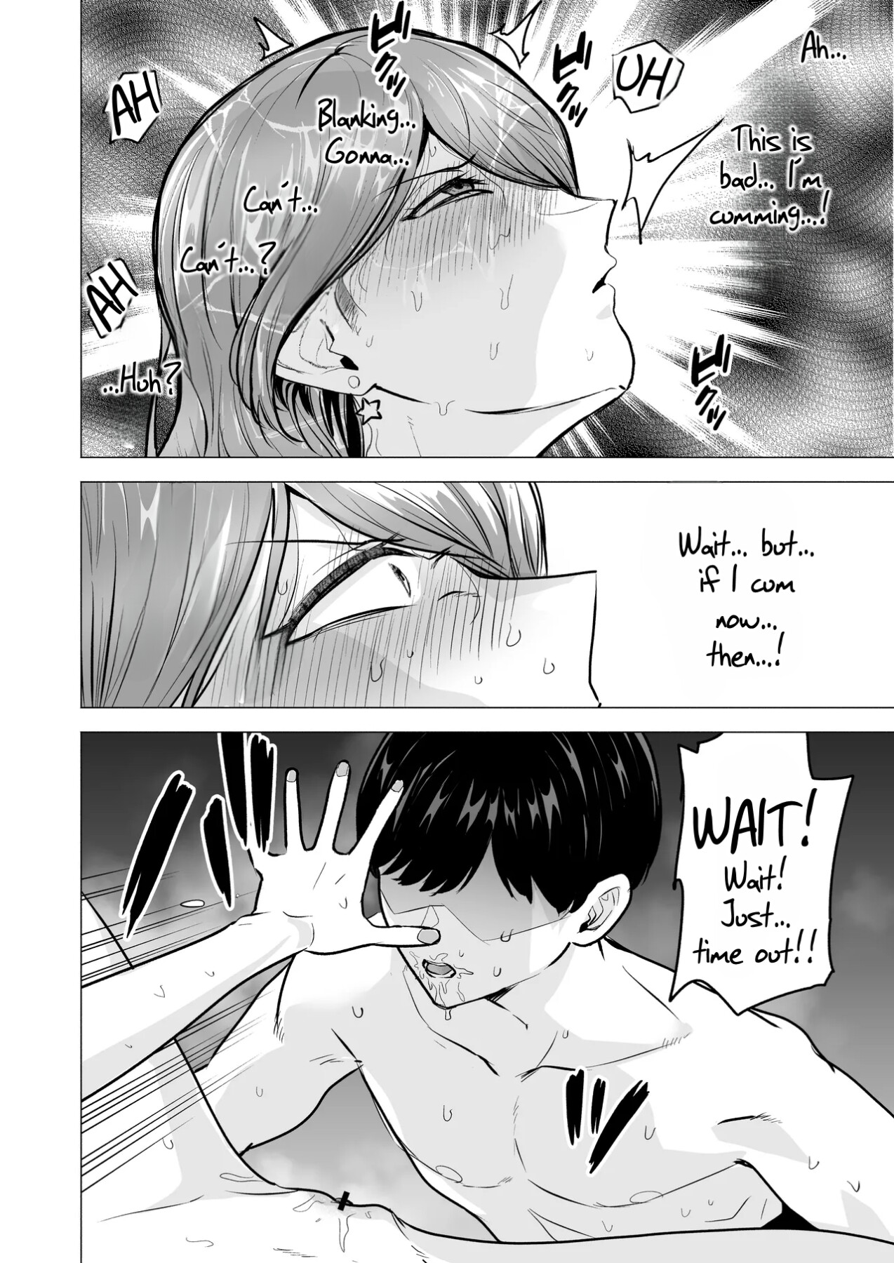 Hentai Manga Comic-I Called an Escort Service, and My Old Classmate Showed Up - Day 6 of Polynesian Sex-Read-55